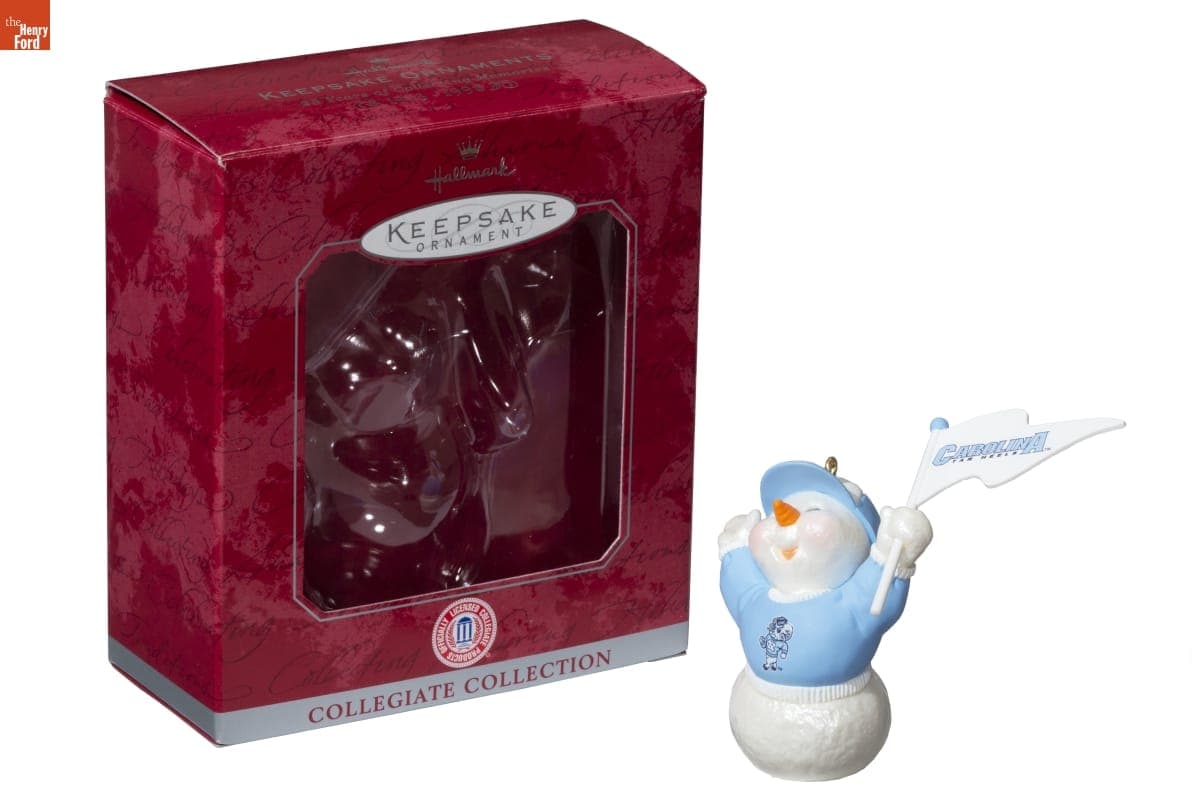Hallmark "Collegiate Collection: North Carolina Tar Heels" Christmas Ornament, 1998