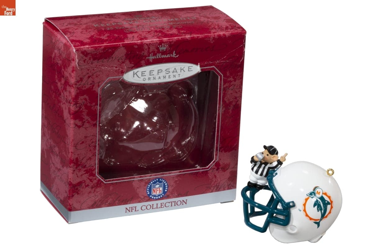 Hallmark "NFL Collection: Miami Dolphins" Christmas Ornament, 1998