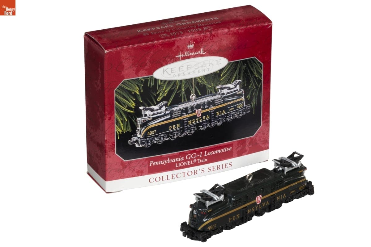 Hallmark "LIONEL Train Series: Pennsylvania GG-1 Locomotive" Christmas Ornament, 1998
