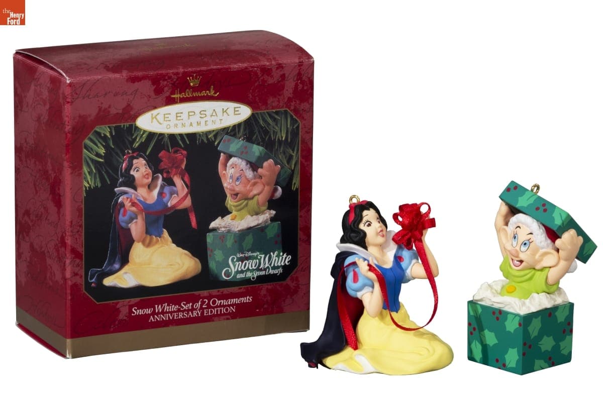 Hallmark "Snow White and the Seven Dwarfs Anniversary Edition" Christmas Ornaments, 1997