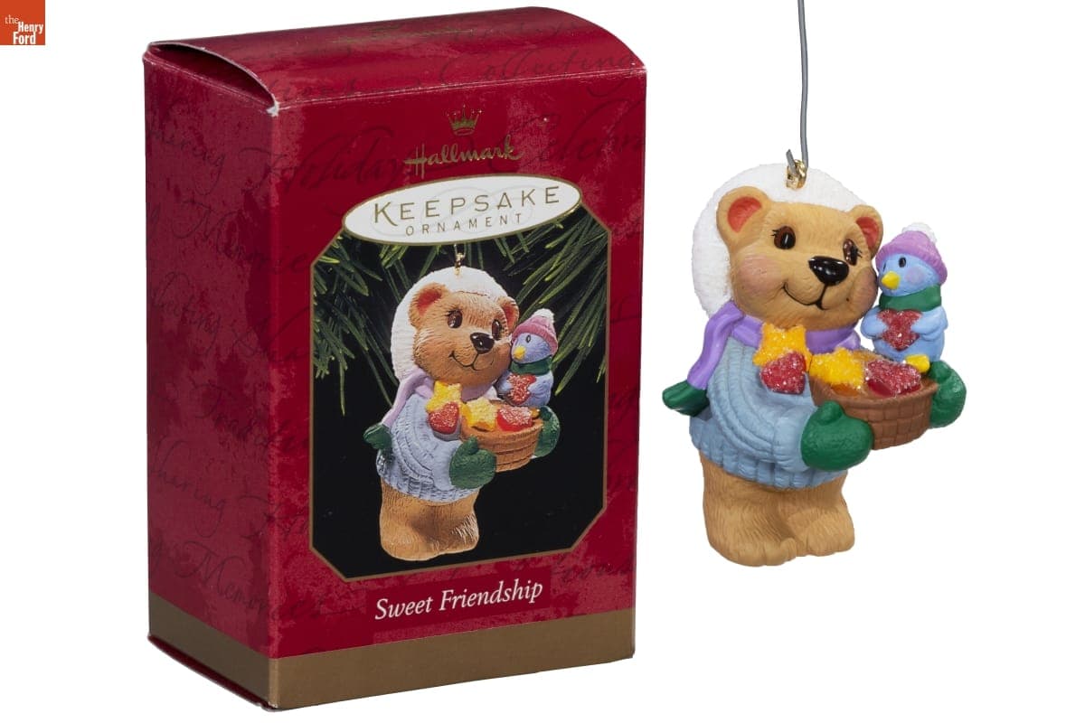 Hallmark "Sweet Friendship" Christmas Ornament, 1999