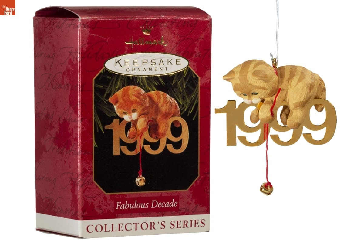 Hallmark "Fabulous Decade Series" Christmas Ornament, 1999