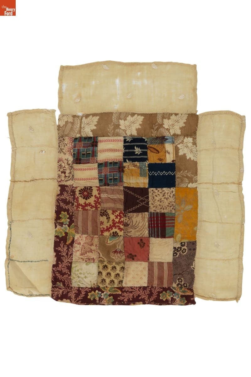 Four Poster One-Patch Doll Quilt, circa 1830