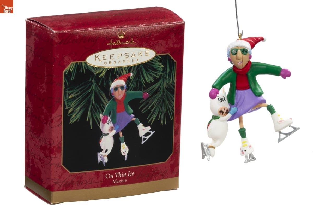 Hallmark "Maxine: On Thin Ice" Christmas Ornament, 1999