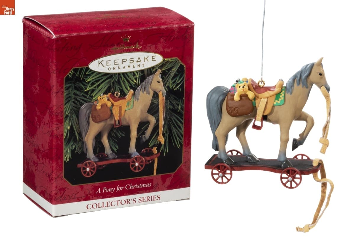 Hallmark "A Pony for Christmas Series" Christmas Ornament, 1999