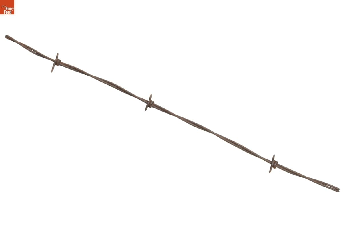 Jayne-Hill's Four-Point Barb Barbed Wire, Patented 1876