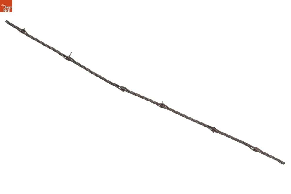 Underwood's Tack Barbed Wire, Patented 1878