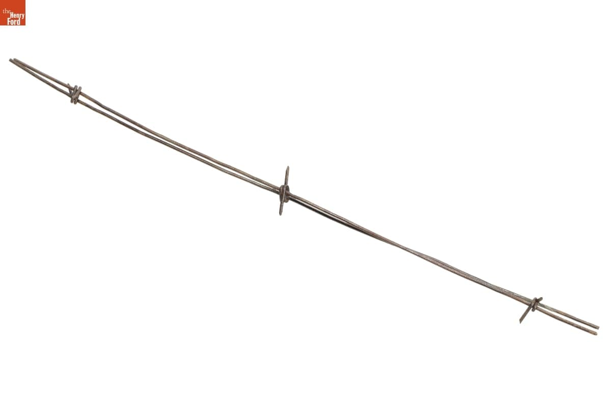 Frye's Parallel Barbed Wire, Patented 1878