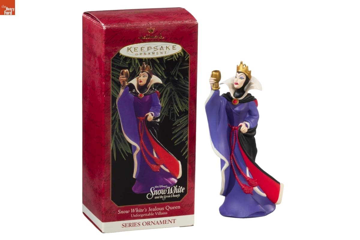 Hallmark "Unforgettable Villains Series: Snow White's Jealous Queen" Christmas Ornament, 1999