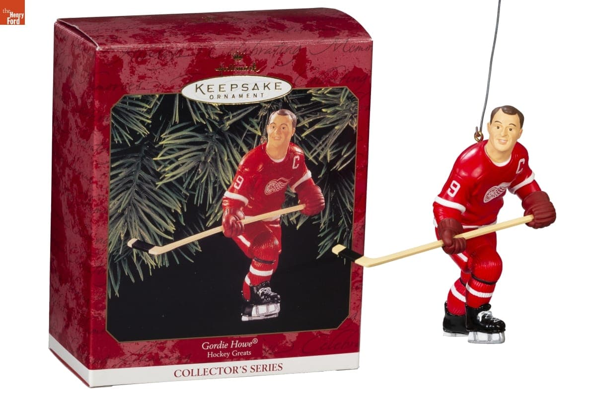 Hallmark "Hockey Greats Series: Gordie Howe" Christmas Ornament, 1999