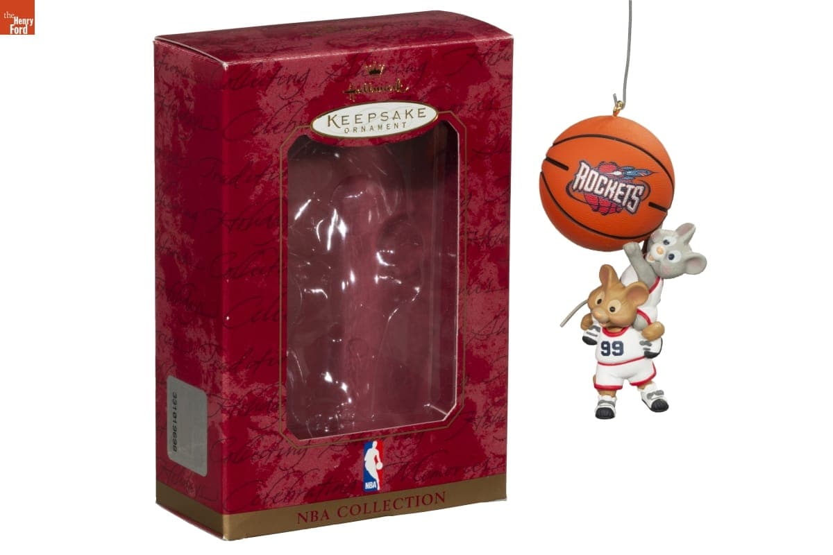 Hallmark "NBA Collection: Houston Rockets" Christmas Ornament, 1999