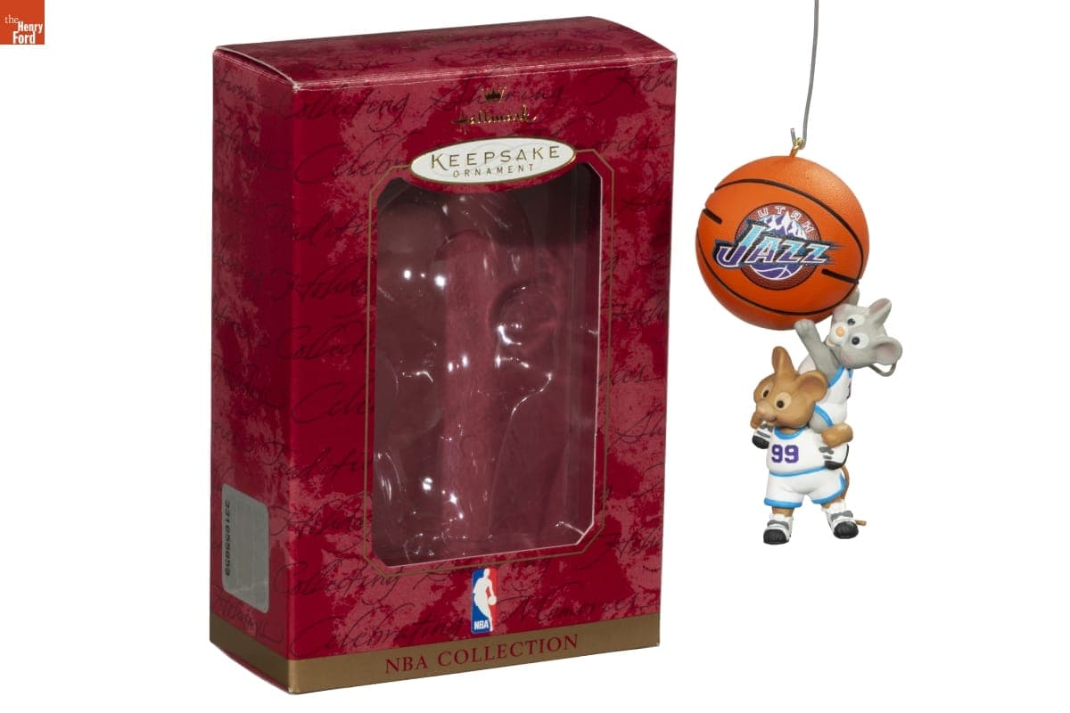 Hallmark "NBA Collection: Utah Jazz" Christmas Ornament, 1999