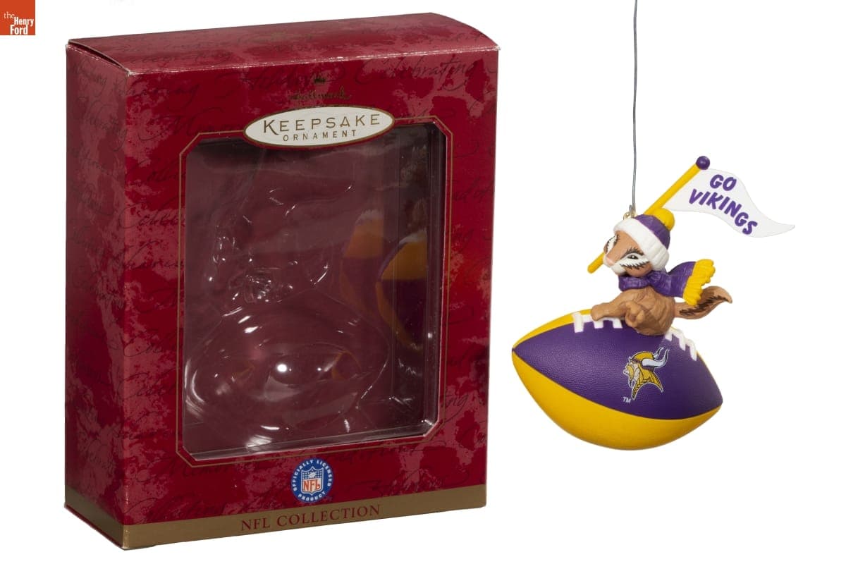 Hallmark "NFL Collection: Minnesota Vikings" Christmas Ornament, 1999
