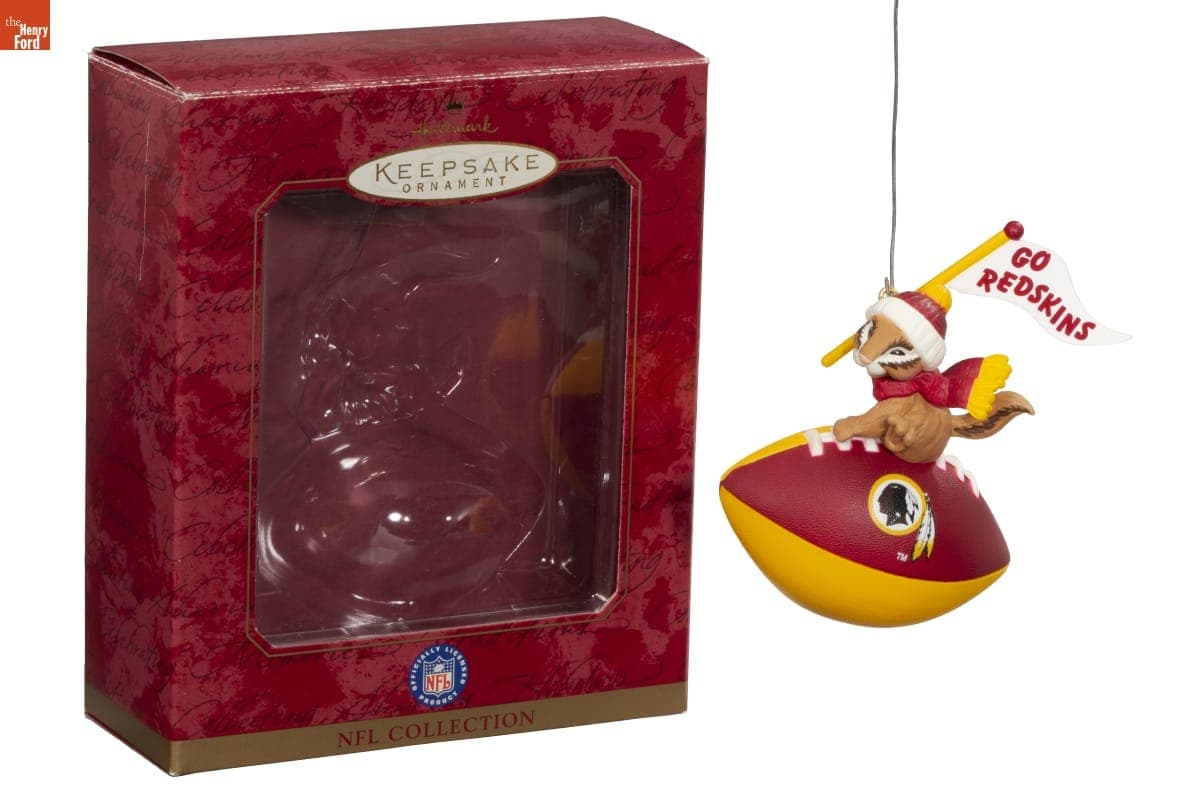 Hallmark "NFL Collection: Washington Redskins" Christmas Ornament, 1999