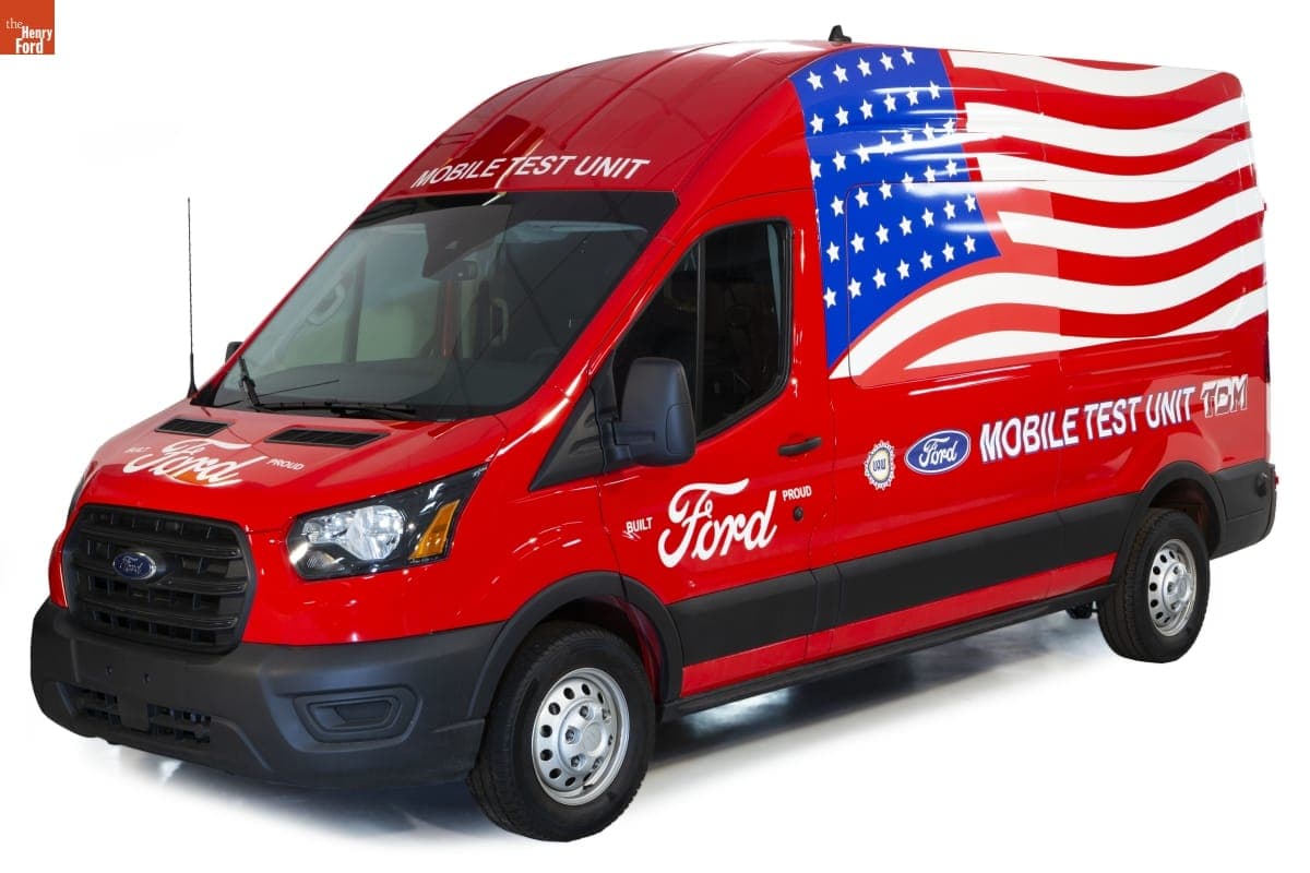 Ford Transit Van, Modified for Use as a COVID-19 Mobile Testing Facility, 2020