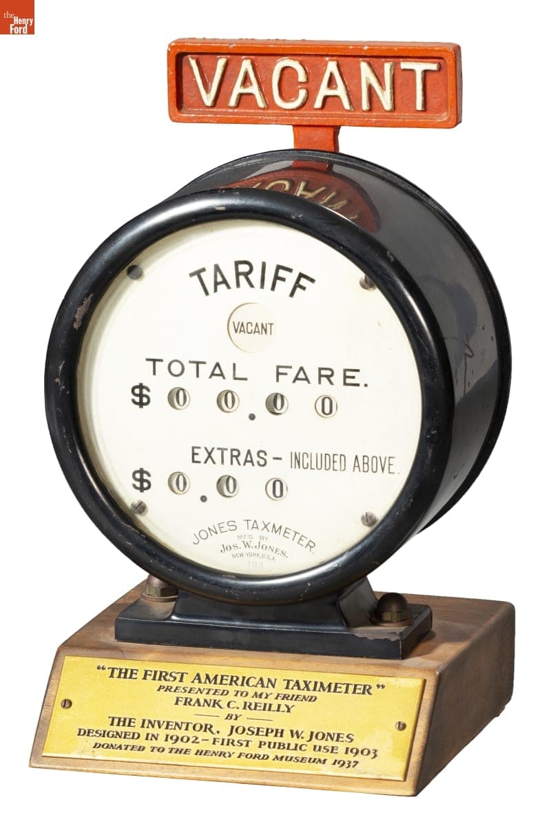 Jones Taximeter, 1903