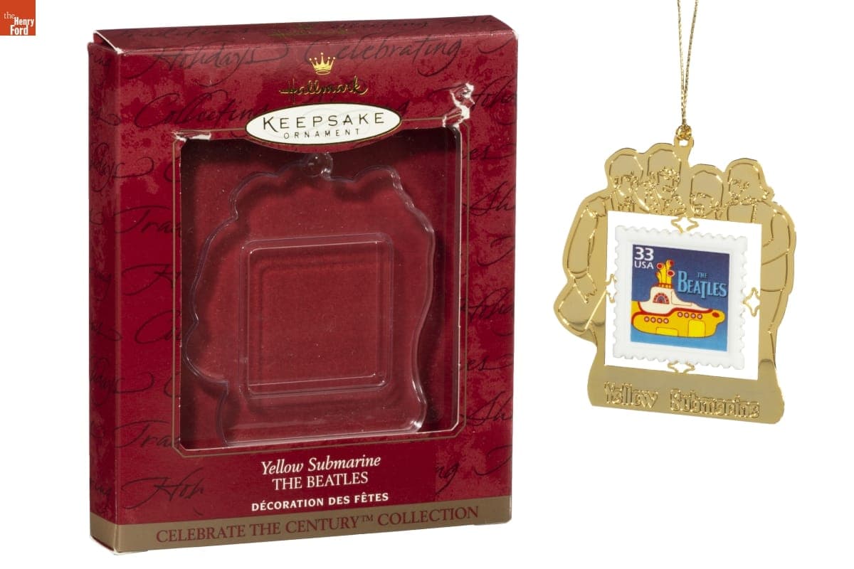 Hallmark "Celebrate The Century Collection: The Beatles, Yellow Submarine" Christmas Ornament, 1999