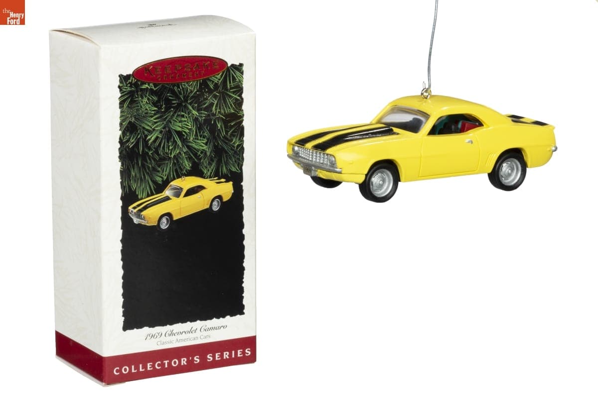 Hallmark "Classic American Cars Series: 1969 Chevrolet Camaro" Christmas Ornament, 1995