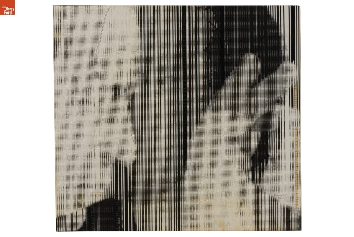 "Boulez Conducting" by Lillian F. Schwartz, 1977