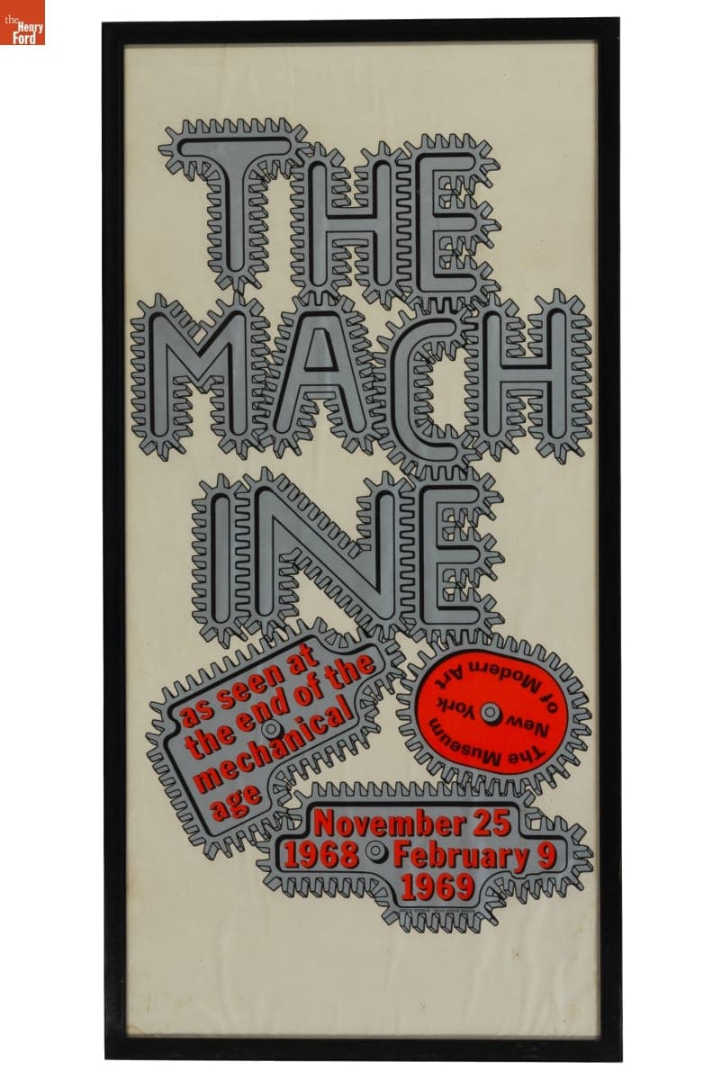 "The Machine as Seen at the End of the Mechanical Age" Poster, 1968