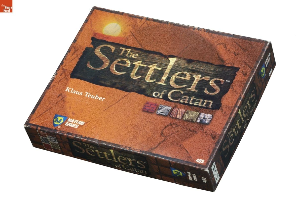The Settlers of Catan Board Game, circa 1996