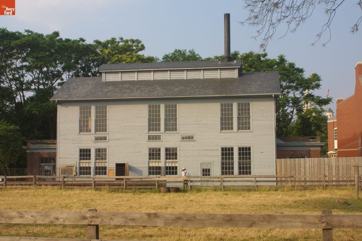 Soybean Lab Agricultural Gallery in Greenfield Village, June 2002
