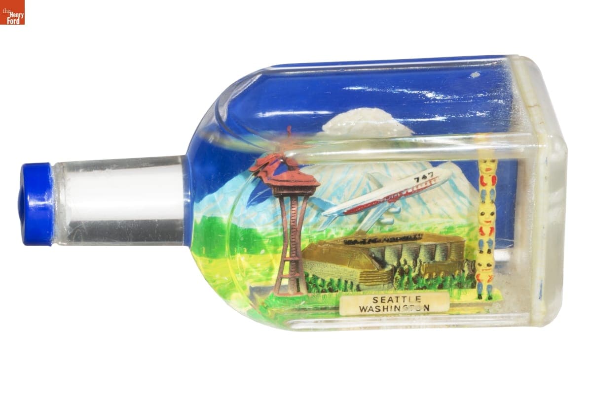 "Seattle, Washington" Snow Globe, 1970-1980