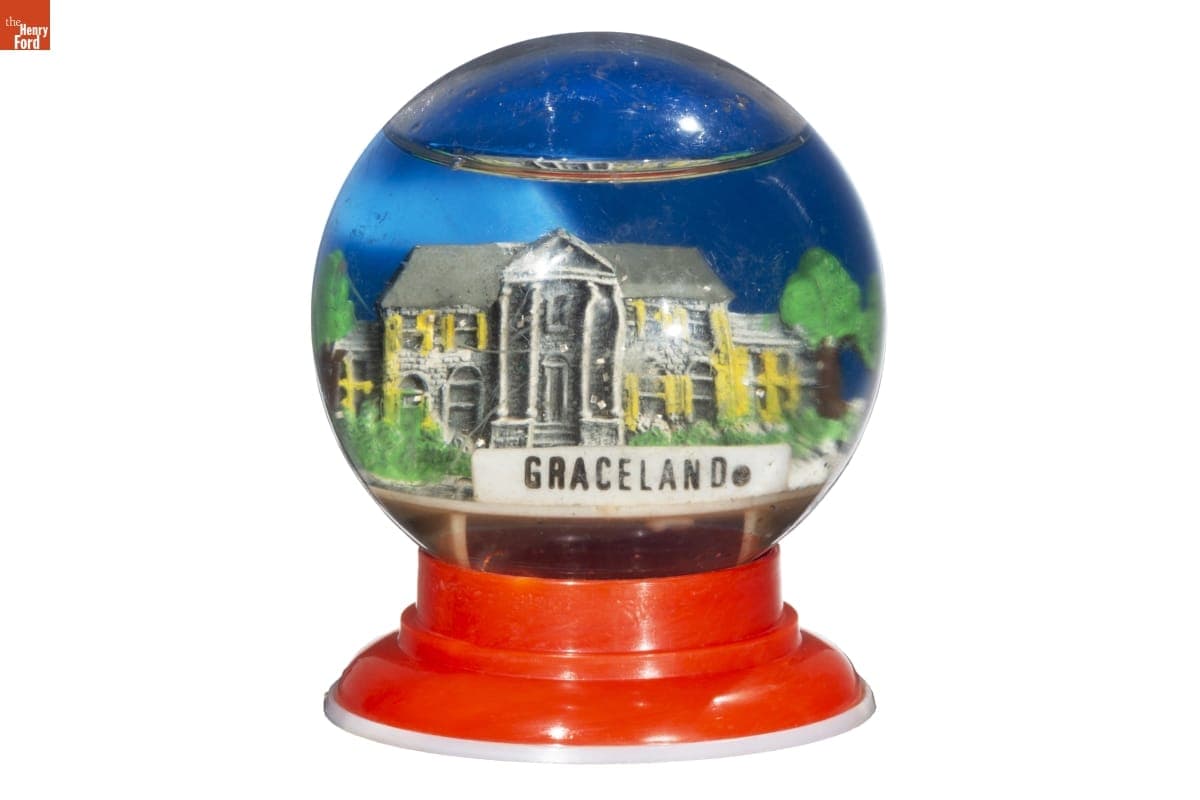 "Graceland" Snow Globe, 1985-2000