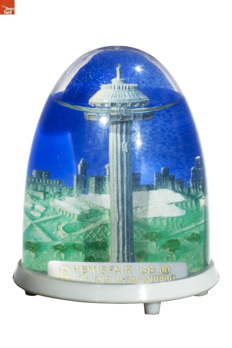 "San Antonio World's Fair" Snow Globe, circa 1968