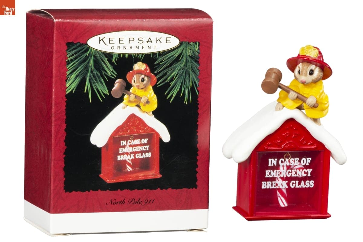Hallmark "North Pole 911" Christmas Ornament, 1995