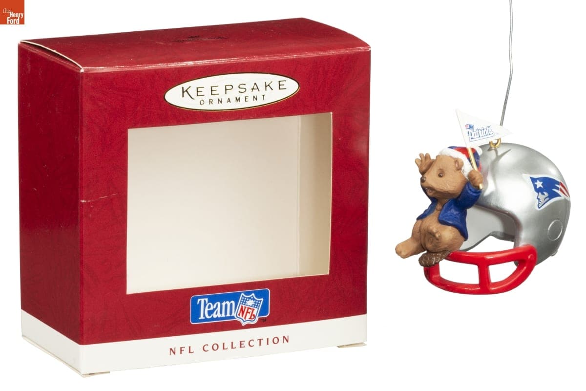 Hallmark "NFL Collection: New England Patriots" Christmas Ornament, 1995