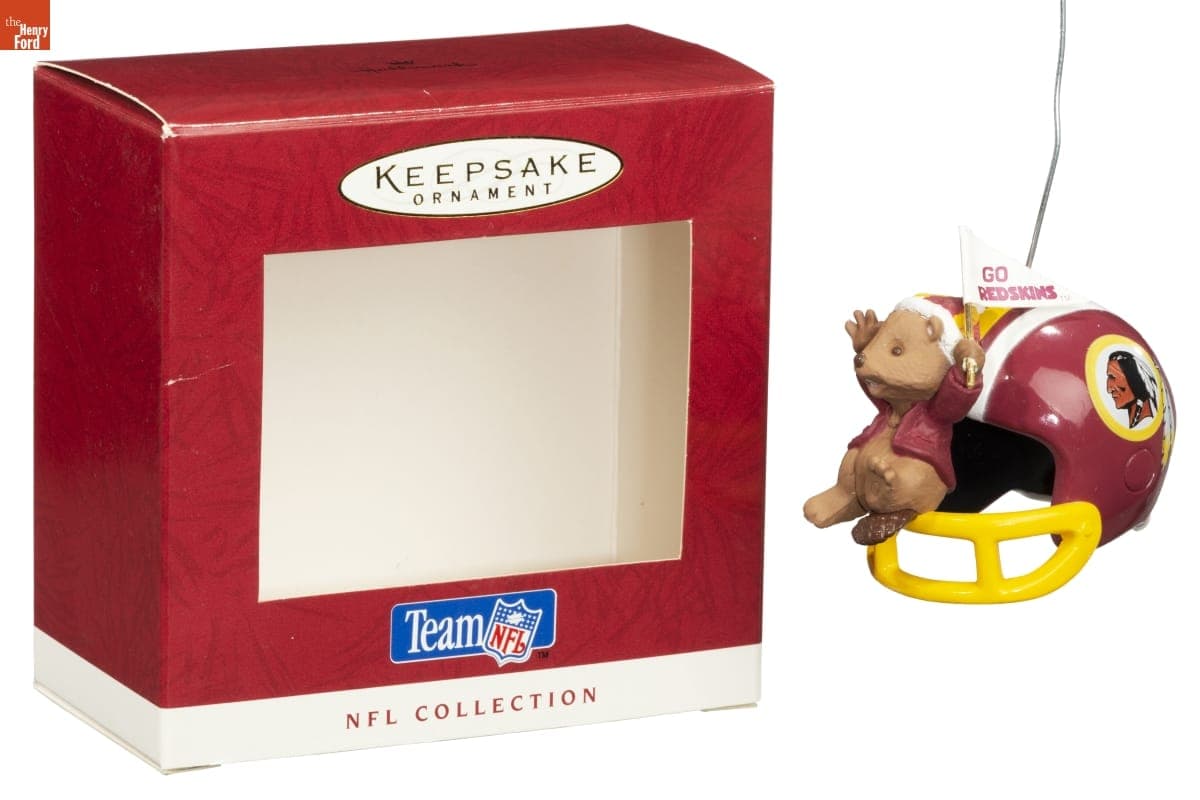 Hallmark "NFL Collection: Washington Redskins" Christmas Ornament, 1995
