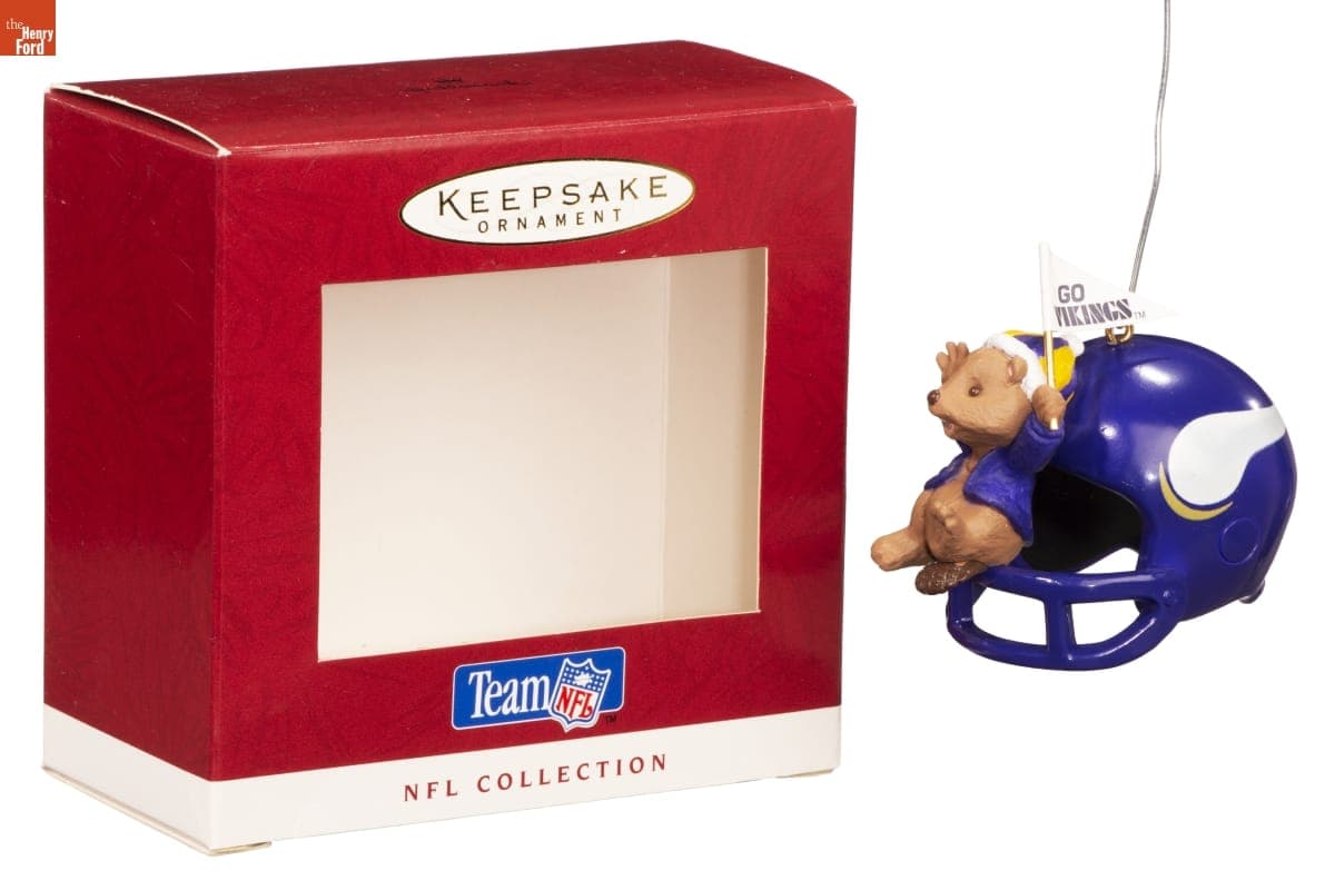 Hallmark "NFL Collection: Minnesota Vikings" Christmas Ornament, 1995