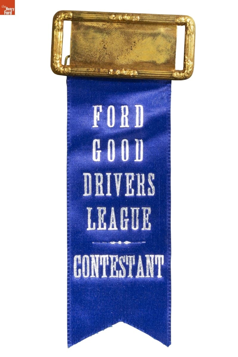 Ford Good Drivers League "Contestant" Badge, 1940-1942