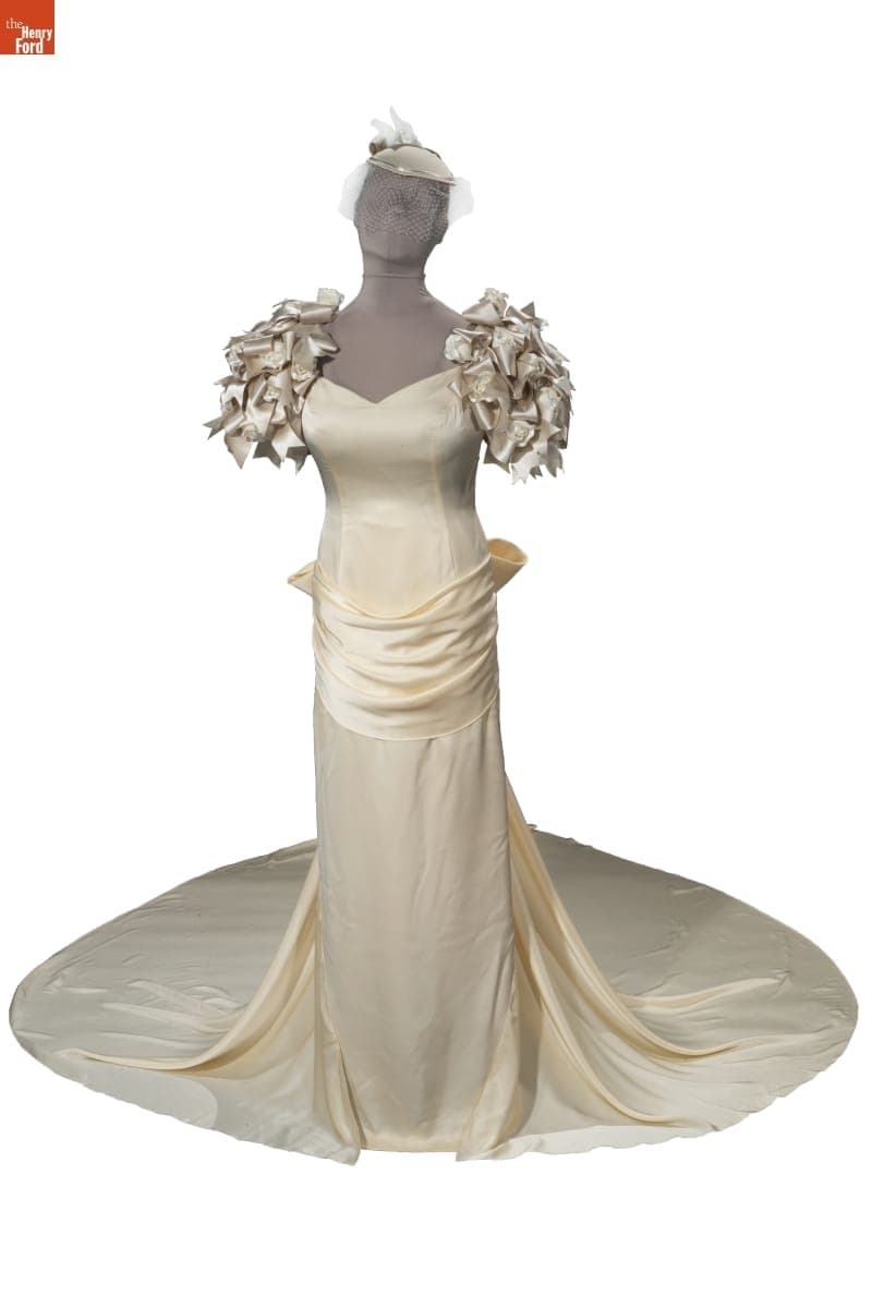 Wedding Dress, Worn by Patricia Dougherty, 1985
