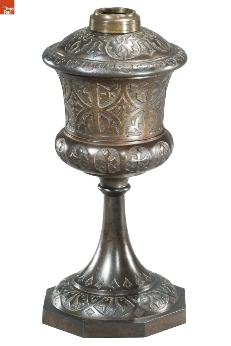 Kerosene Table Lamp, 1865-1875