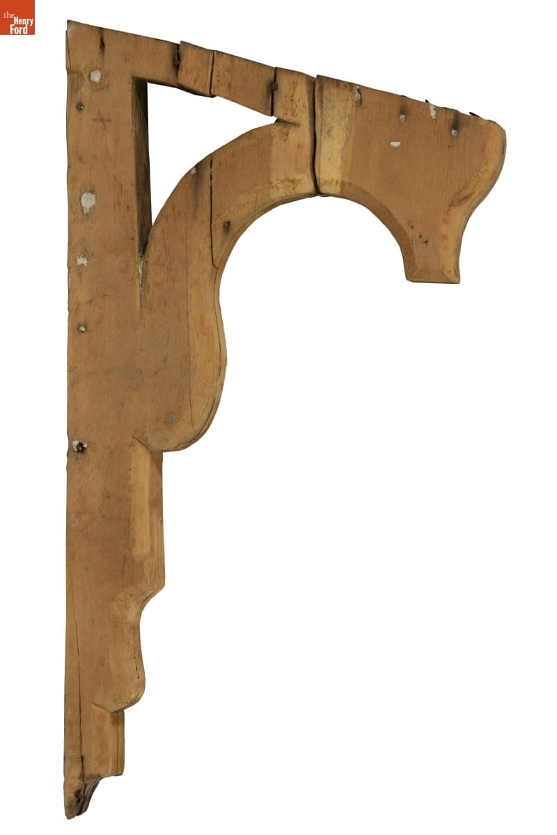 Bracket from the Detroit Central Market, 1860