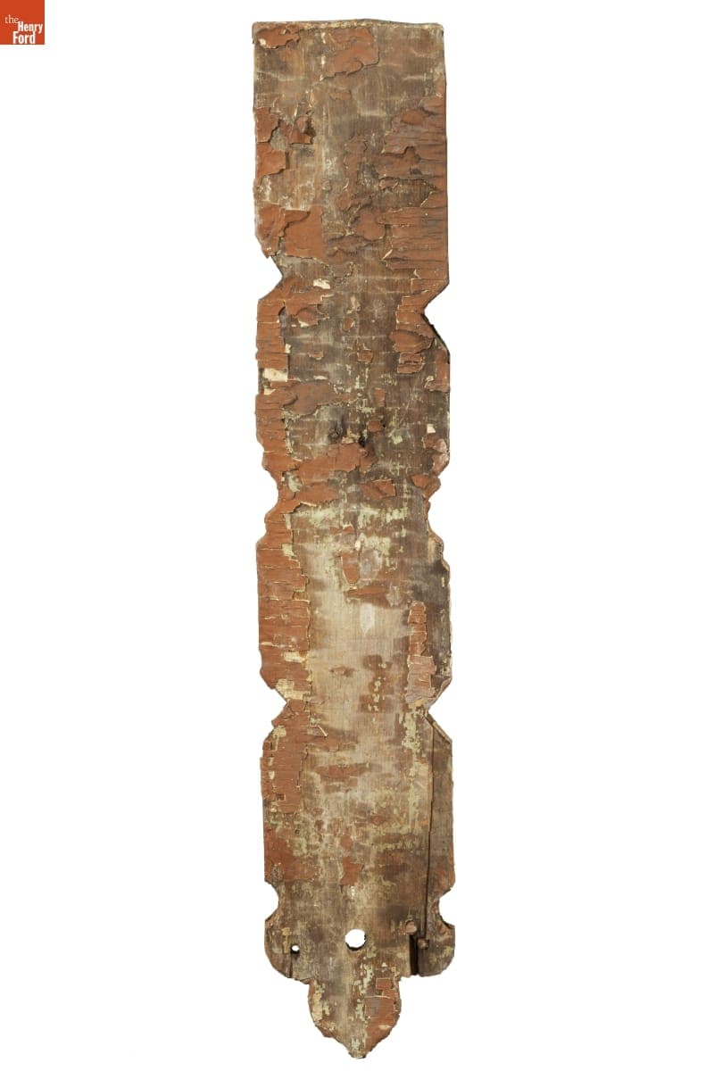 Siding from the Detroit Central Market, 1860