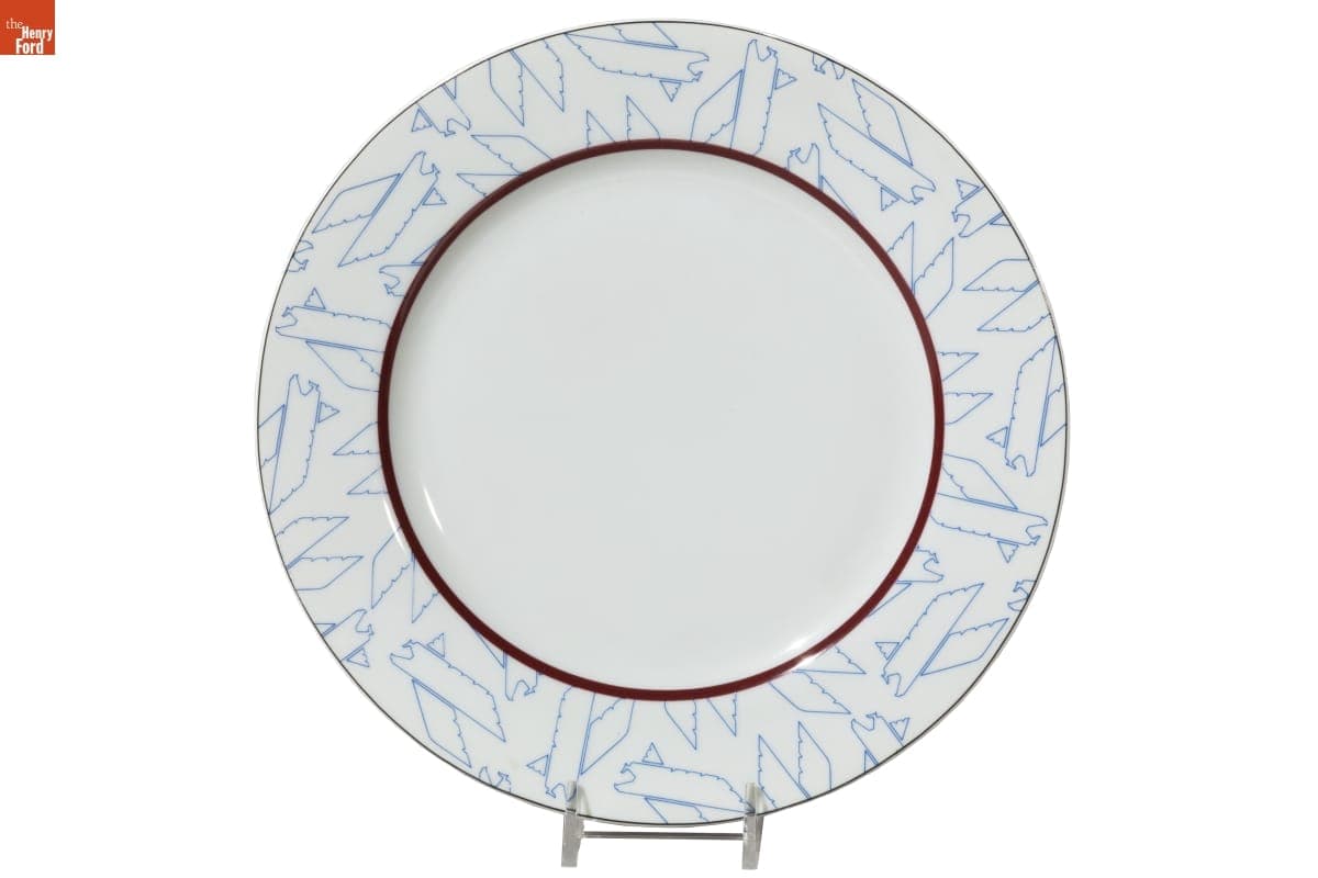 American Airlines Plate, 1988