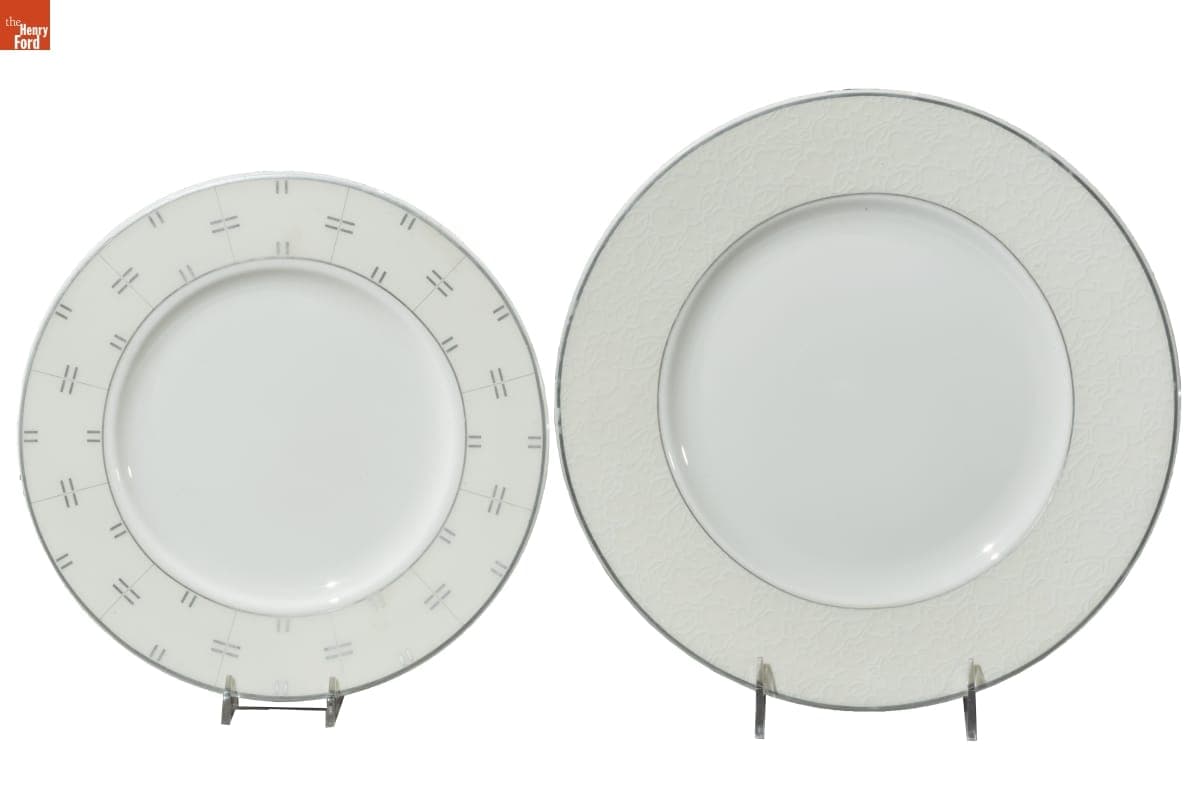 Wedding Plate and Service Plate Set, 2005
