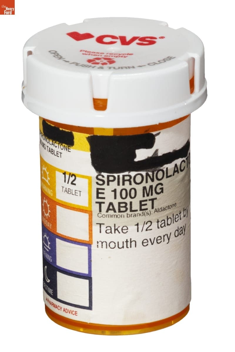 Spironolactone 100 Mg Tablet Pill Bottle, 2020