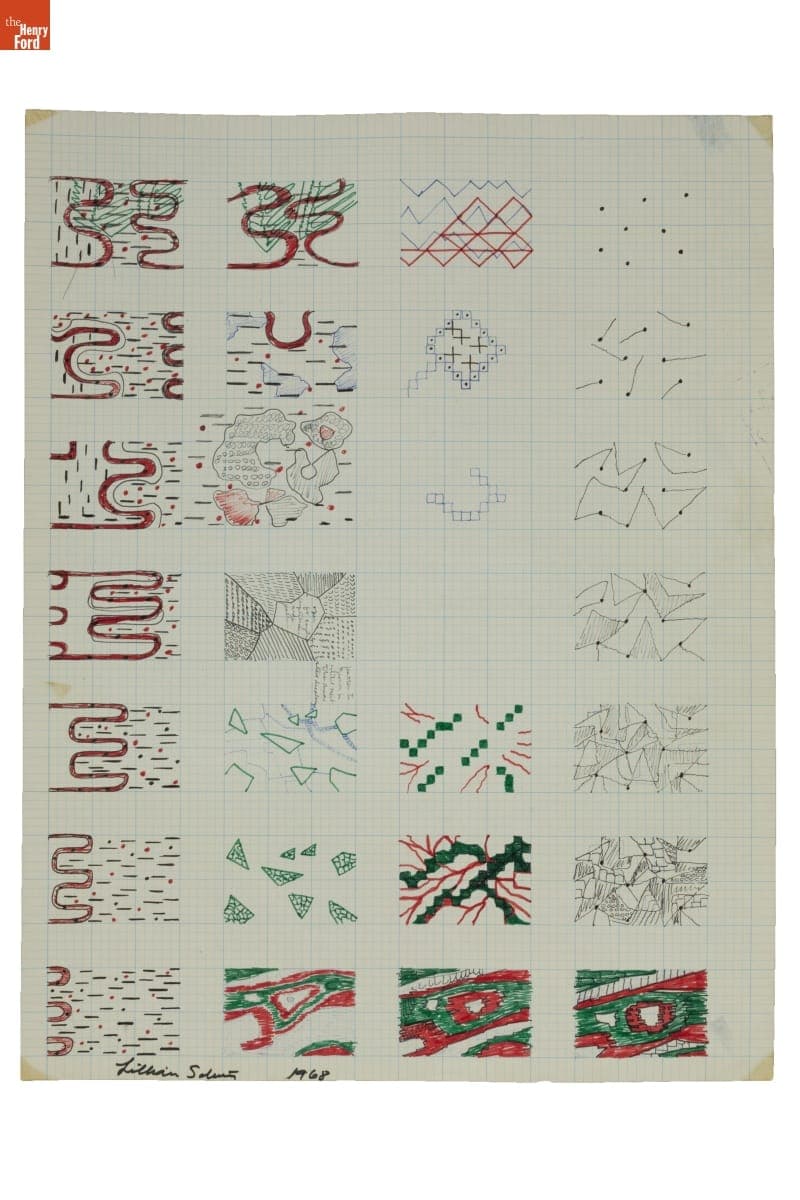 Study by Lillian F. Schwartz, 1968