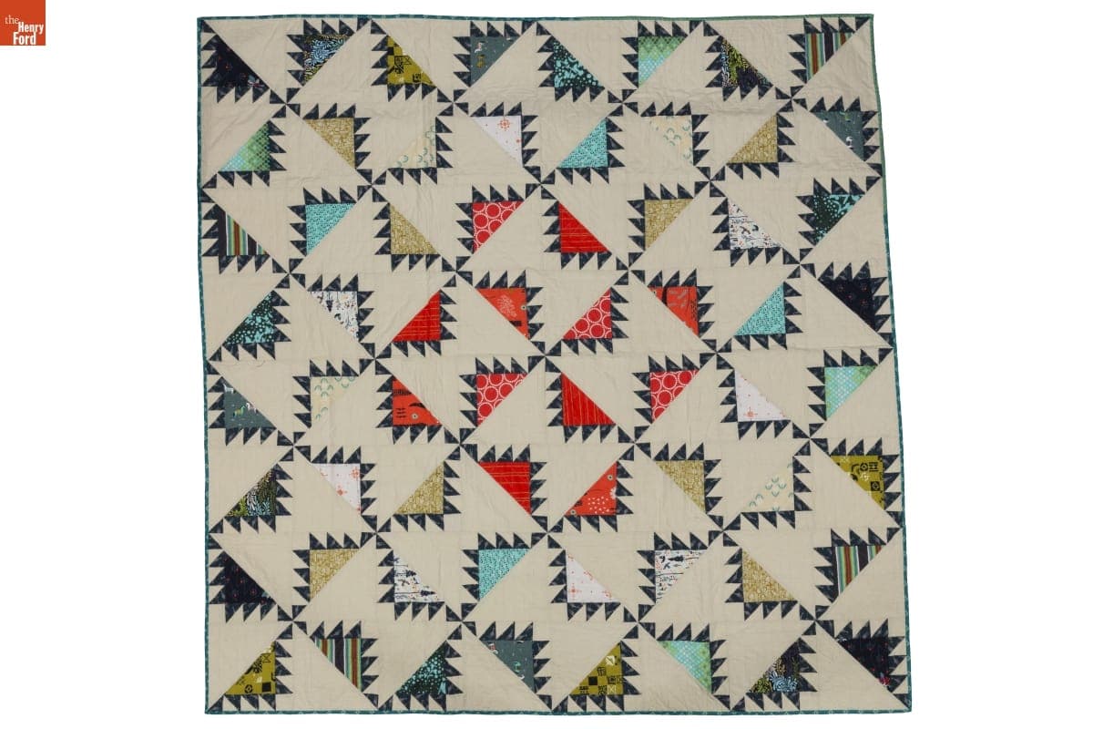 "A Cotton+Steel Gift" Quilt, 2017