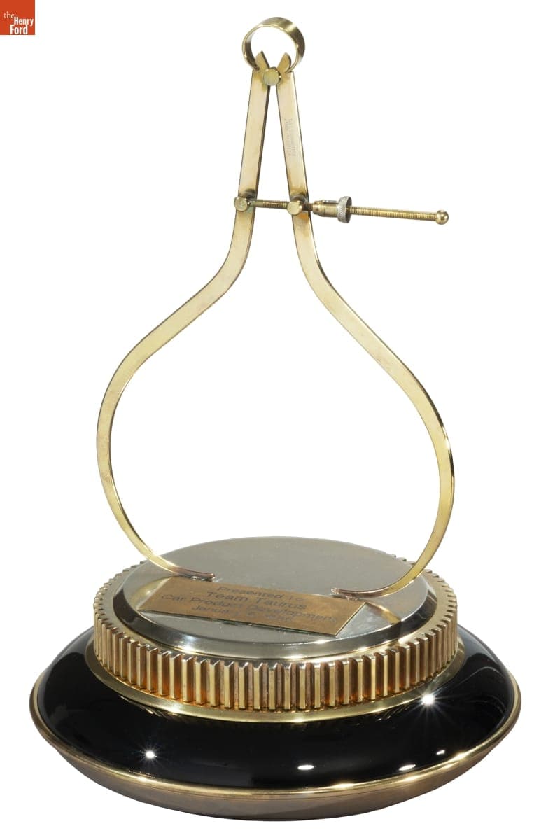 "Motor Trend" Car of the Year Trophy, Awarded to the 1986 Ford Taurus