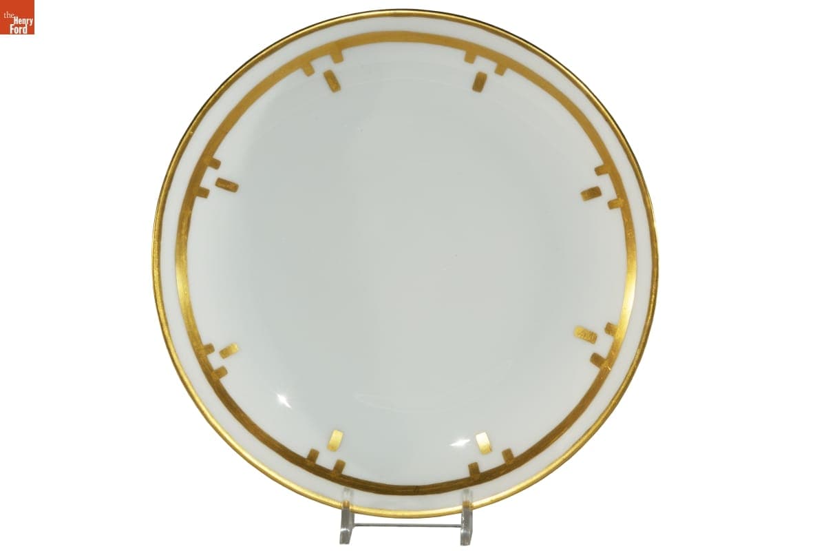 Paint Pattern Practice Plate, Painted by Helen Gardner, 1911