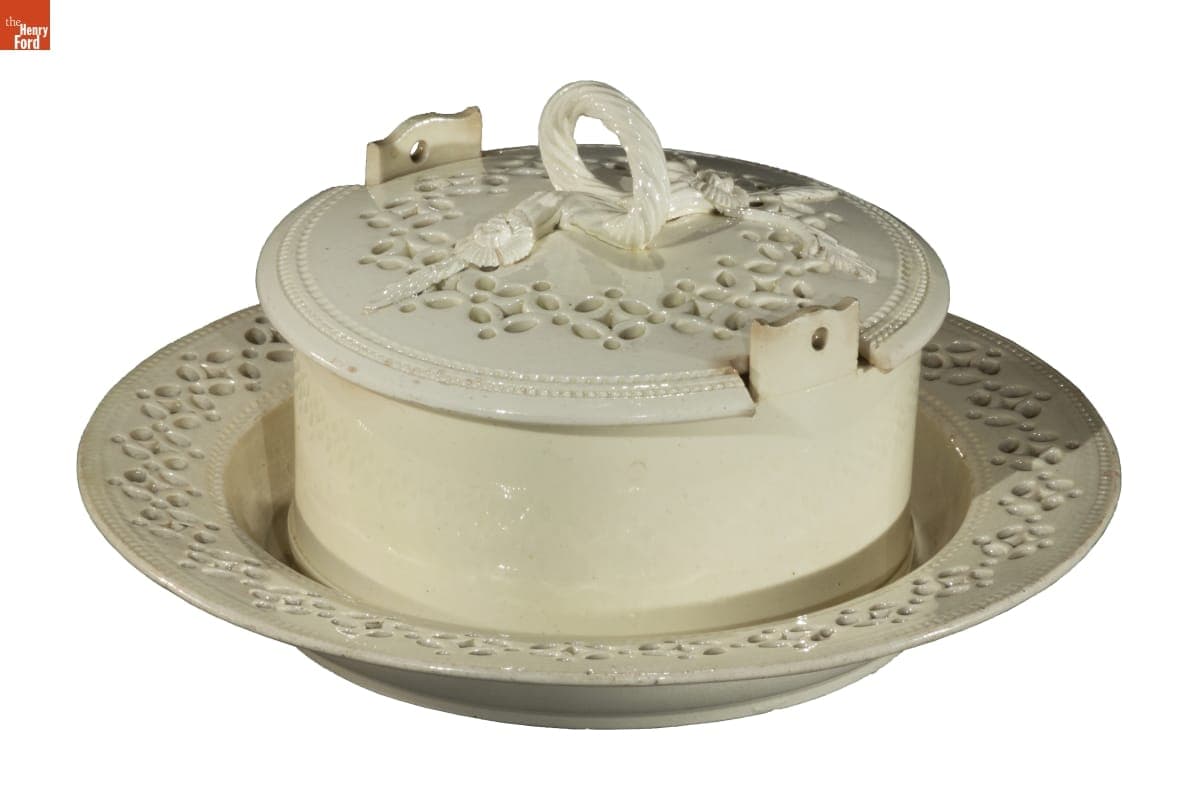 Covered Butter Dish, 1775-1800