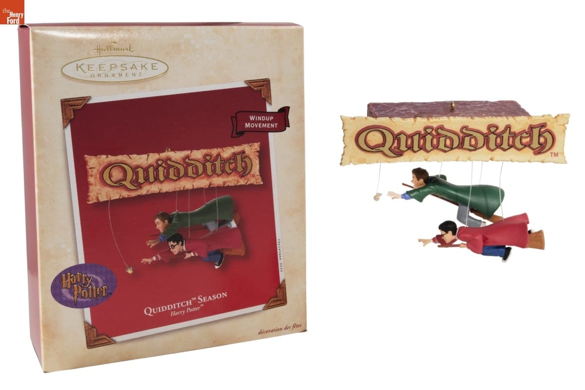 Hallmark "Harry Potter: Quidditch Season" Christmas Ornament, 2002