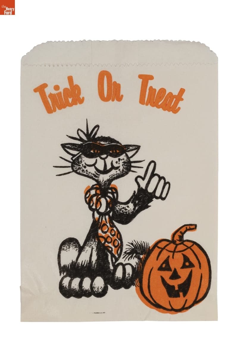 Halloween Treat Bag, 1960-1972