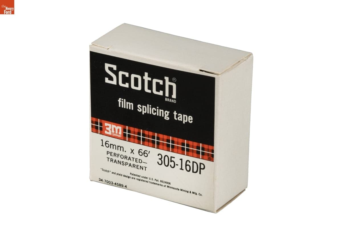 Splicing Tape, Used by Lillian F. Schwartz