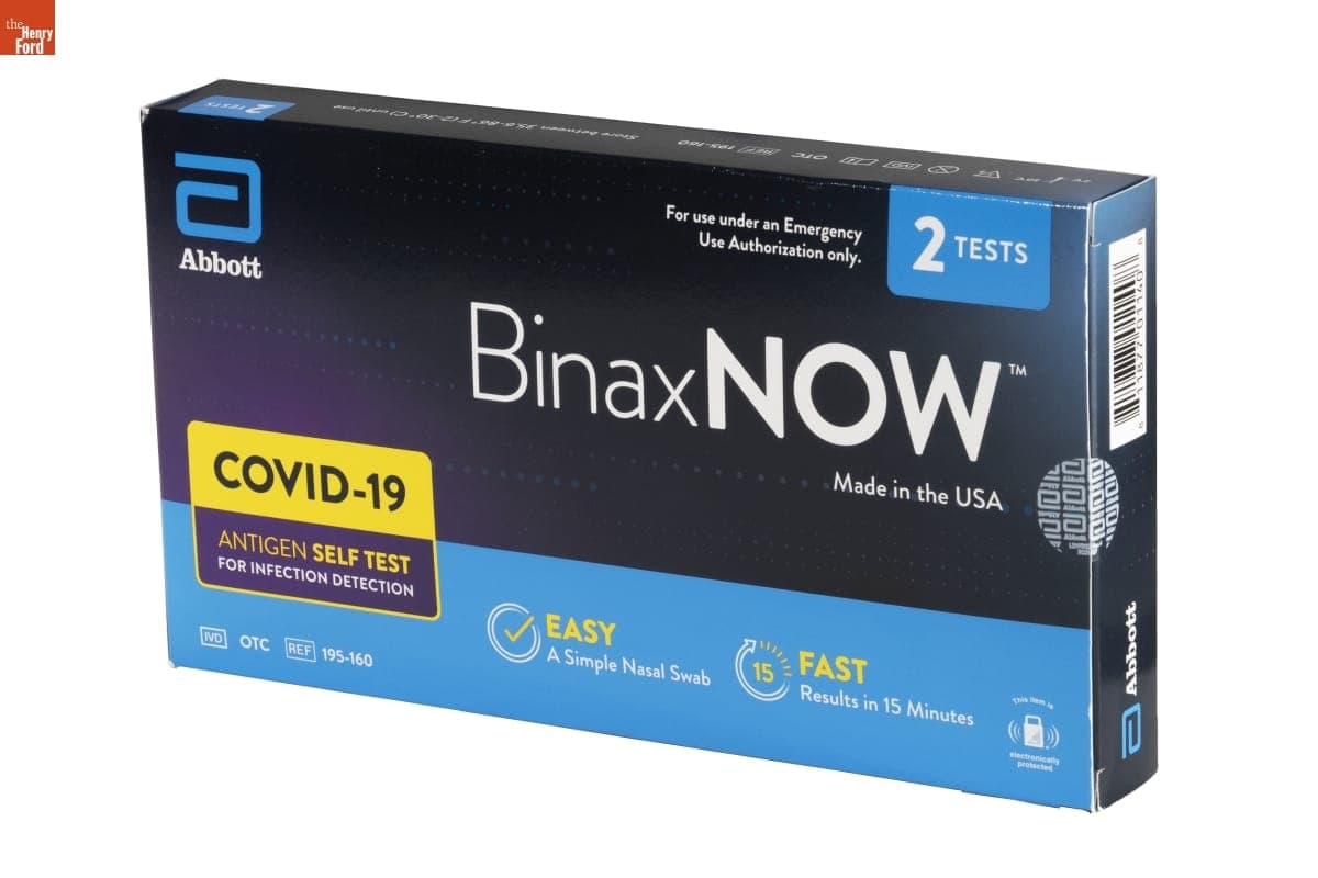 BinaxNOW Covid-19 Rapid Antigen Self-Tests, 2021